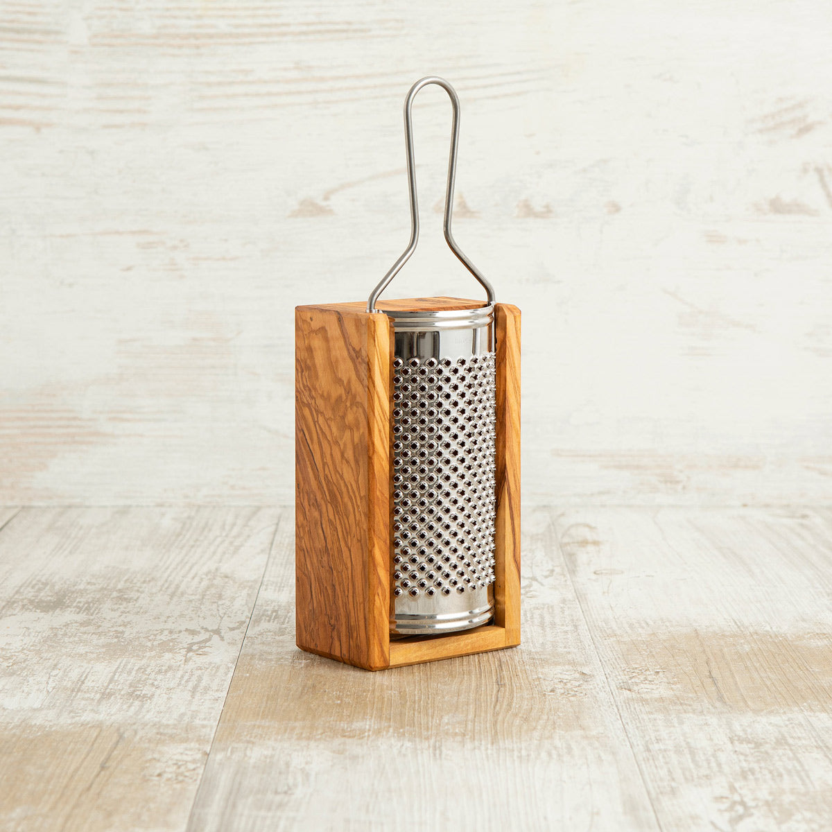 Rifjárn ásamt viðarboxi 24cm - AleItalia